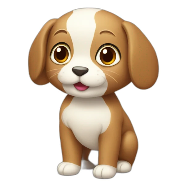 animal mignon qui dit bonjour sticker