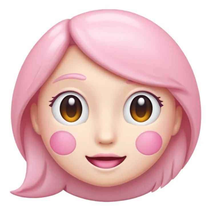 Netflix aesthetic "N" in pastel pink sticker