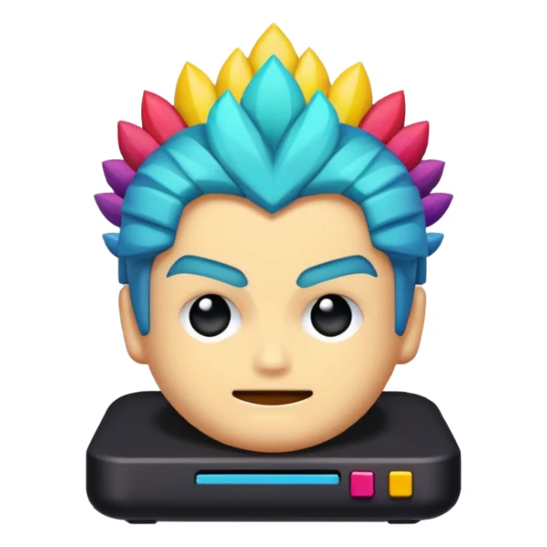 Cronus Zen gaming device in emoji style  sticker