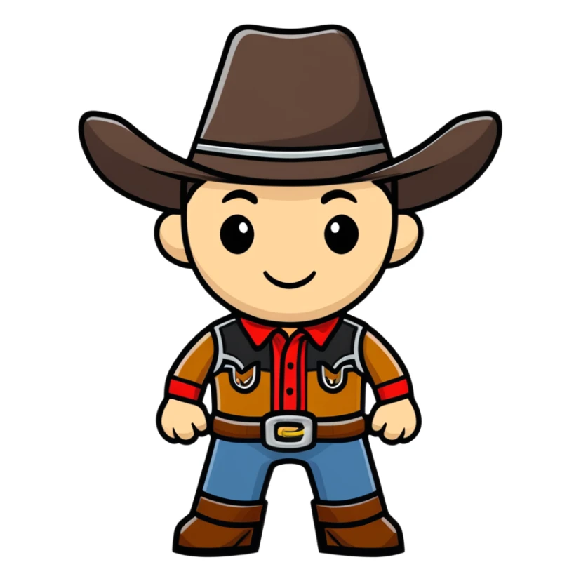 BLK letters in western cowboy style with silver outline sticker