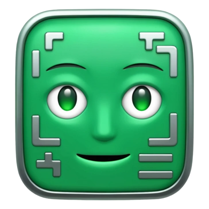 y3k emojis, that are technology based. im making an aesthetic for exe, gpt, error, silver, hints of green. think, the matrix & beyonce rennesance sticker