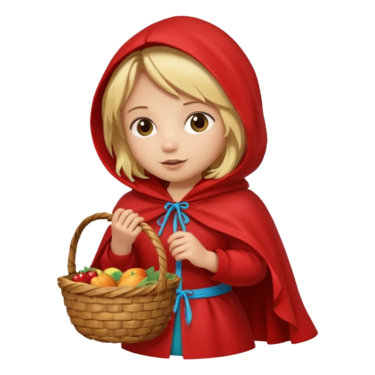 Little Red riding hood sticker
