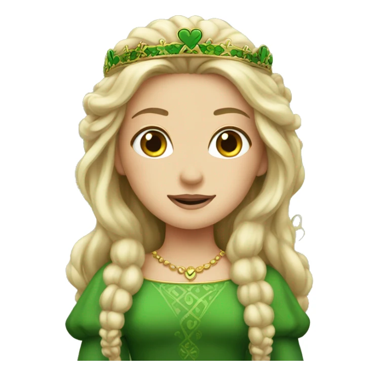 irish princess sticker