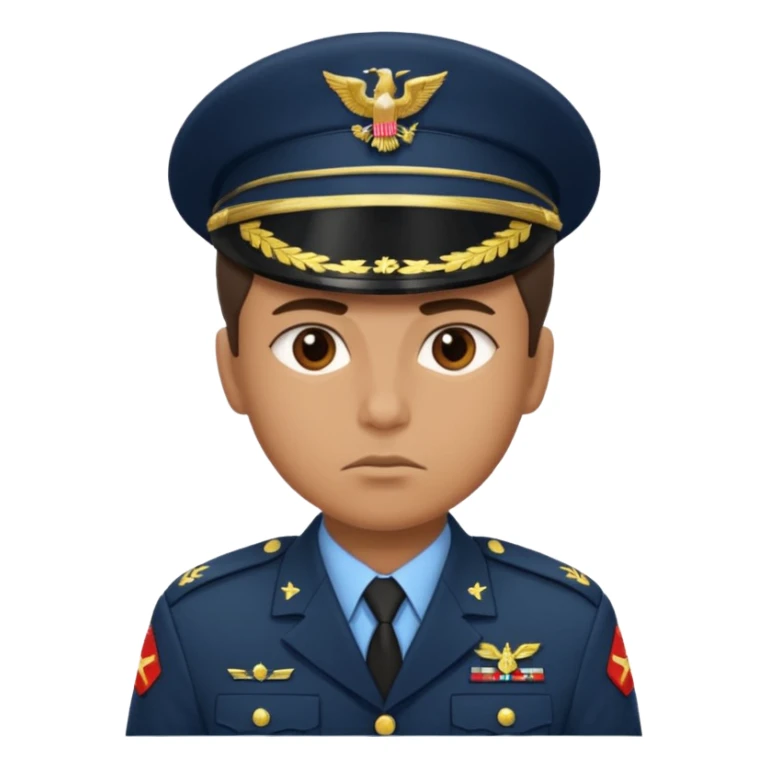 Sargento fuerza armada sticker