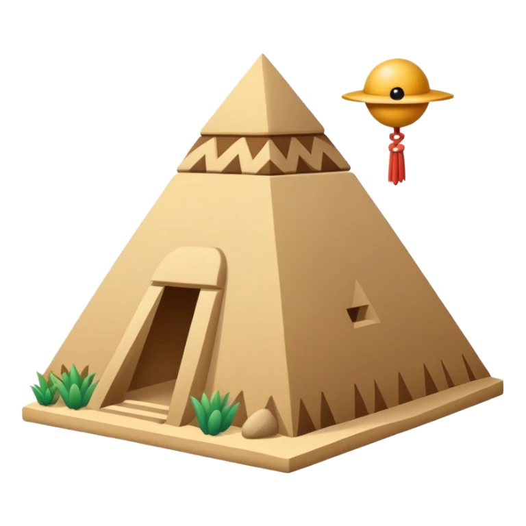 hazme un emoji de la cultura nazca sticker