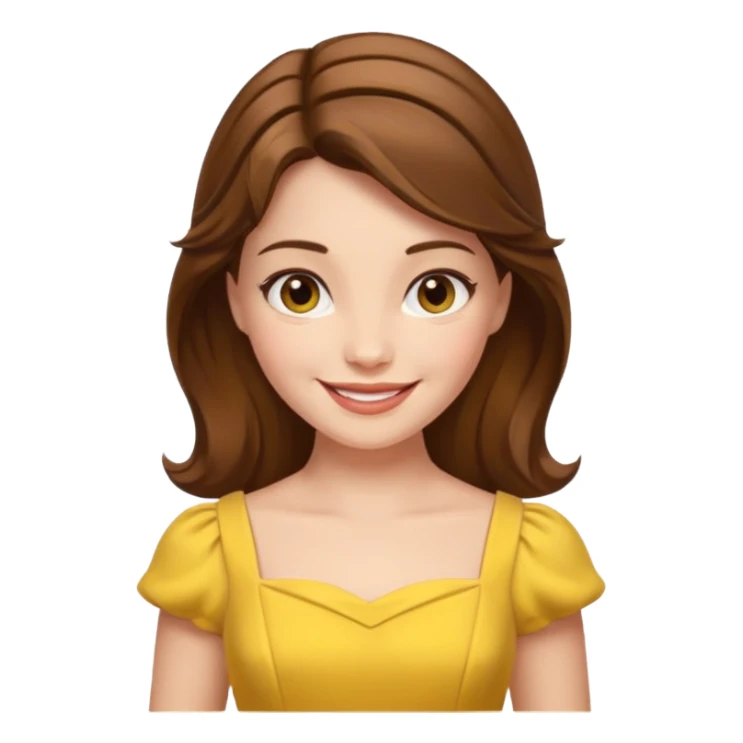 Belle from Beauty and the Beast Movie sticker