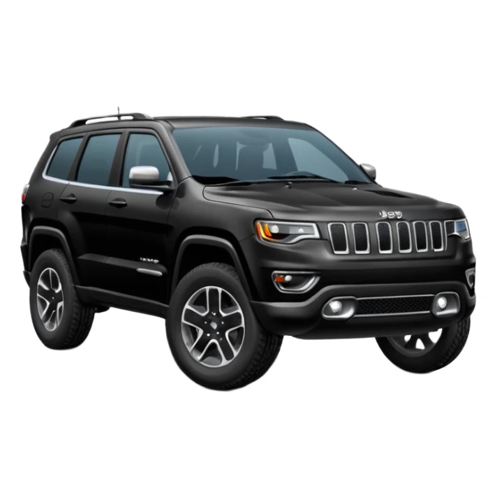 2023 Jeep black color Jeep emoji suv sticker