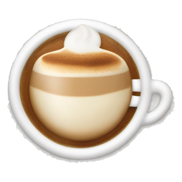 Cappuccino: A classic Italian coffee with equal parts espresso, steamed milk, and foam. sticker