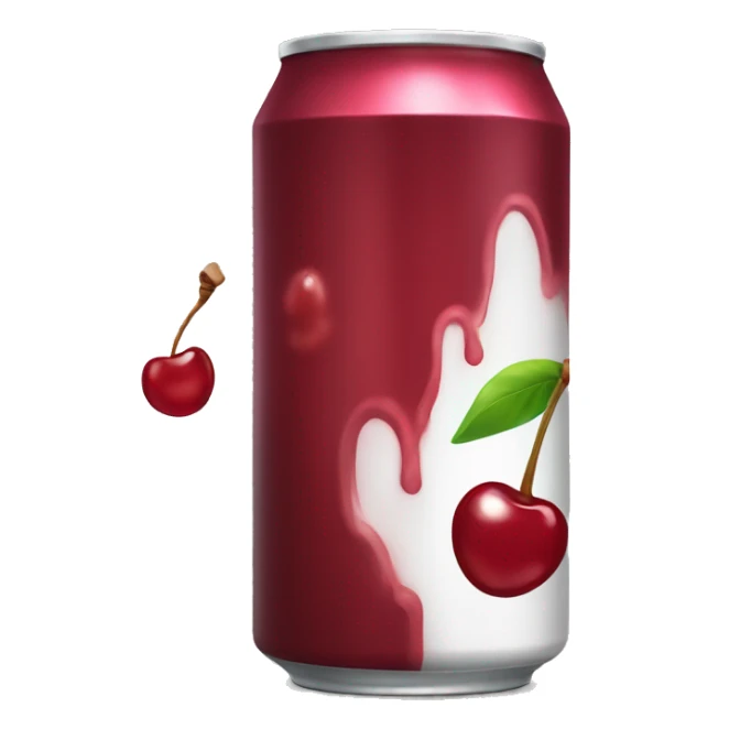  Can of Cherry cola sticker