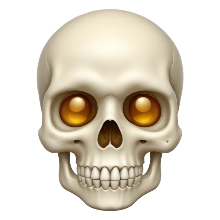 Skull sticker