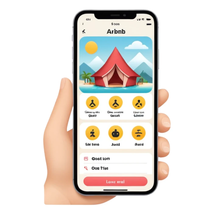 Guest app for airbnb owners sticker