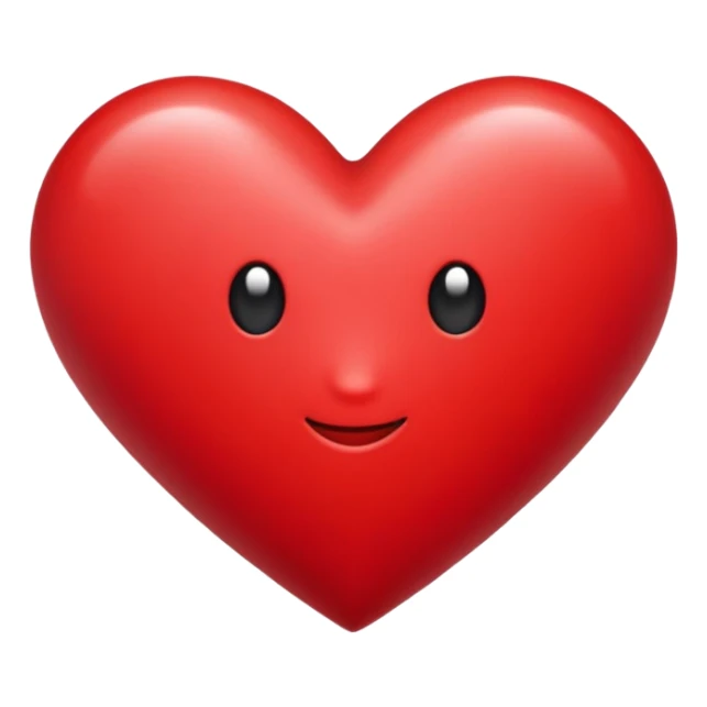 Cœur avec un M sticker