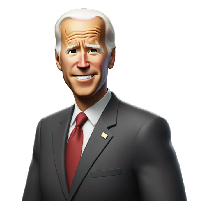 joe biden in fortnite sticker