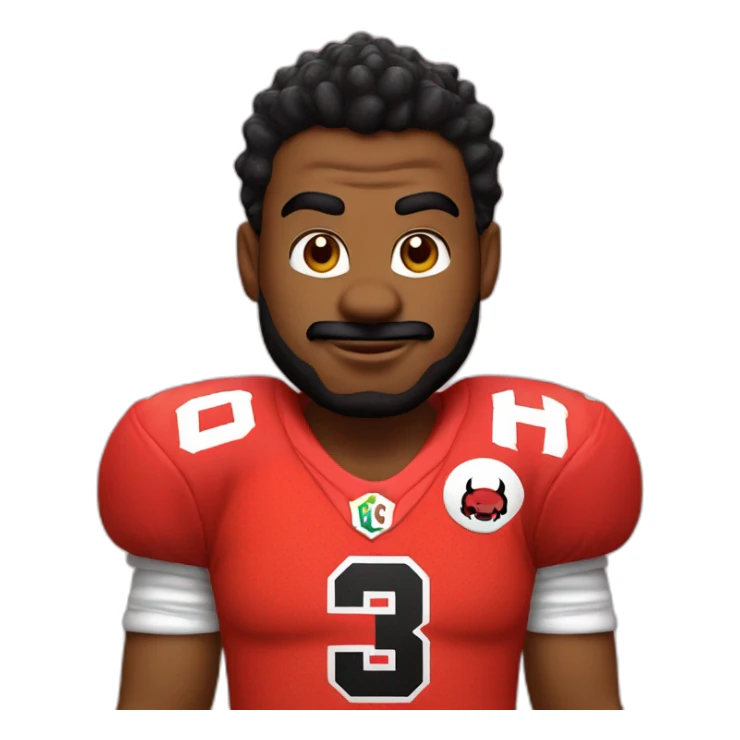 super mario wearing chikago bulls jersey sticker