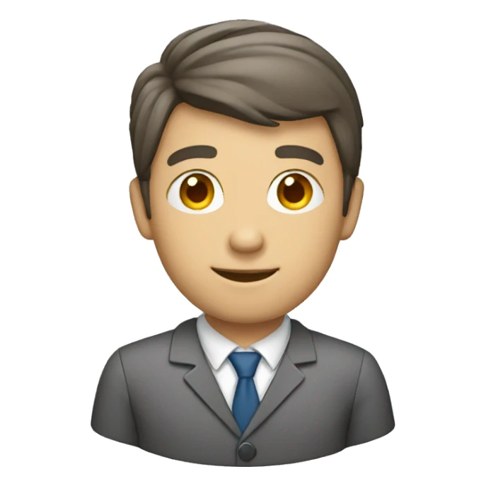 male teacher who assigns a project sticker