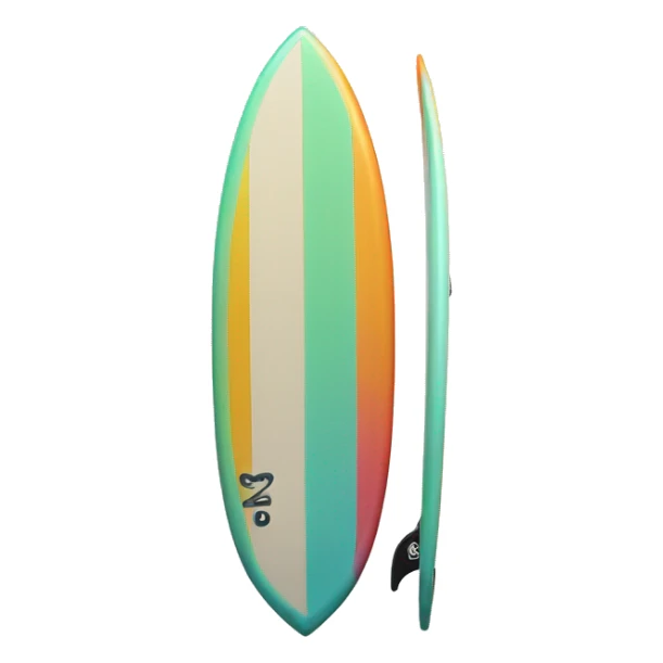 Surfboard sticker
