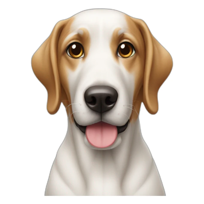 Un chien qui fait la cuisine sticker