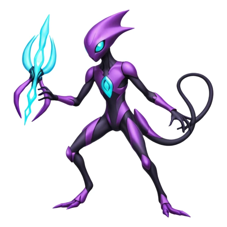 Darkrai-Deoxys-Fakémon-hybrid-creature (full body)  sticker