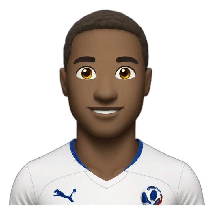 soccer player france sticker