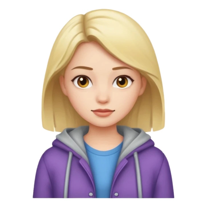 Girl with clothes on sticker