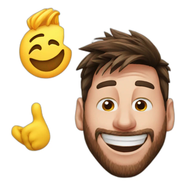 Happy messi  sticker