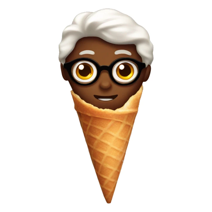 harry potter eating chocolate cone sticker