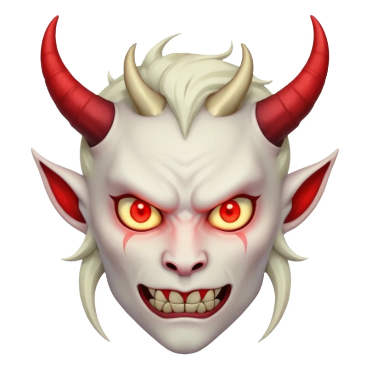 Demon d'animé ou manga sticker