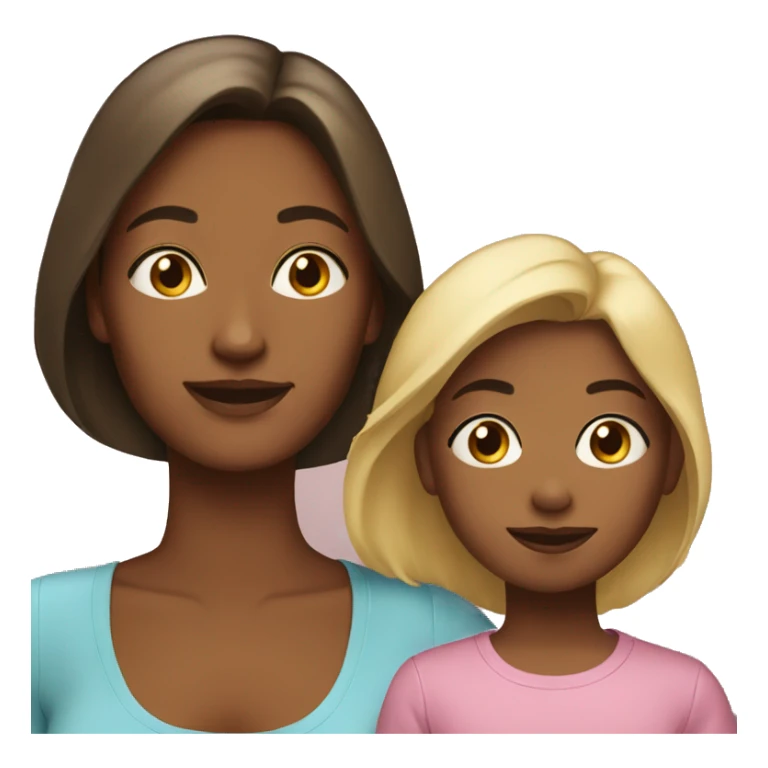 Mother and daughter  sticker