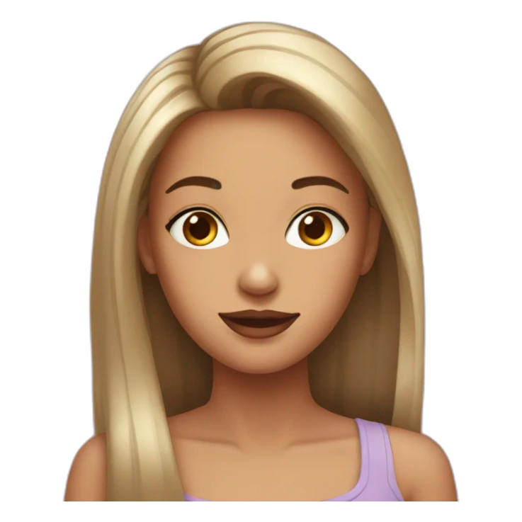 girl-with-long-nails-painted sticker