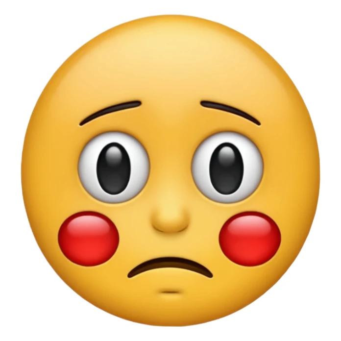 sad emoji the actual emoji sticker