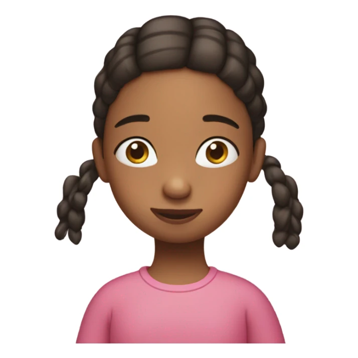 Girl with peppa pig sticker