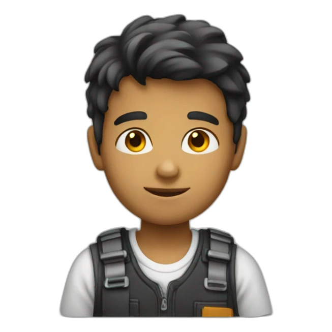 Boy developer sticker