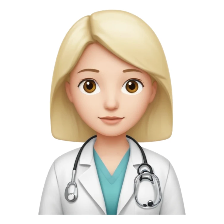 hospital worker sticker