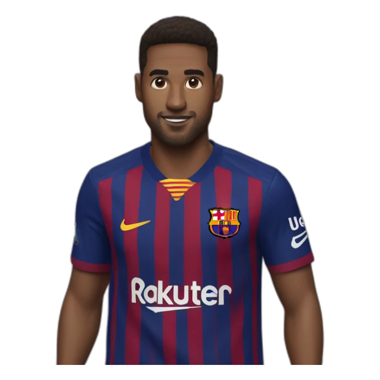 lofy fc Barcelona shirt  sticker