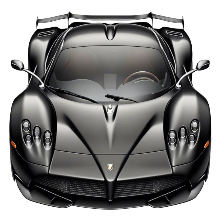 Pagani Huayra - Pagani (Model Year: 2022) (Iconic colour: Black) sticker