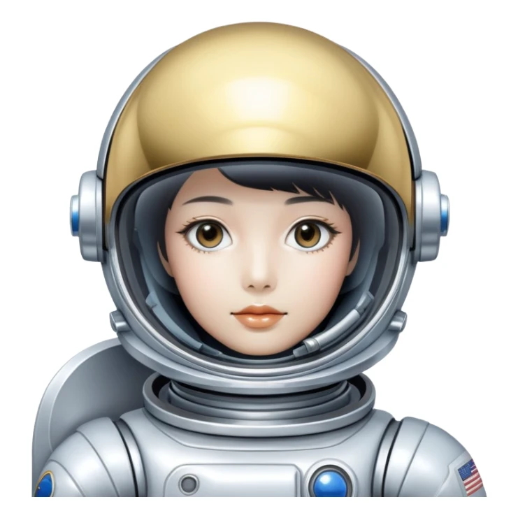 Astronaut robot style hajime sorayama sticker