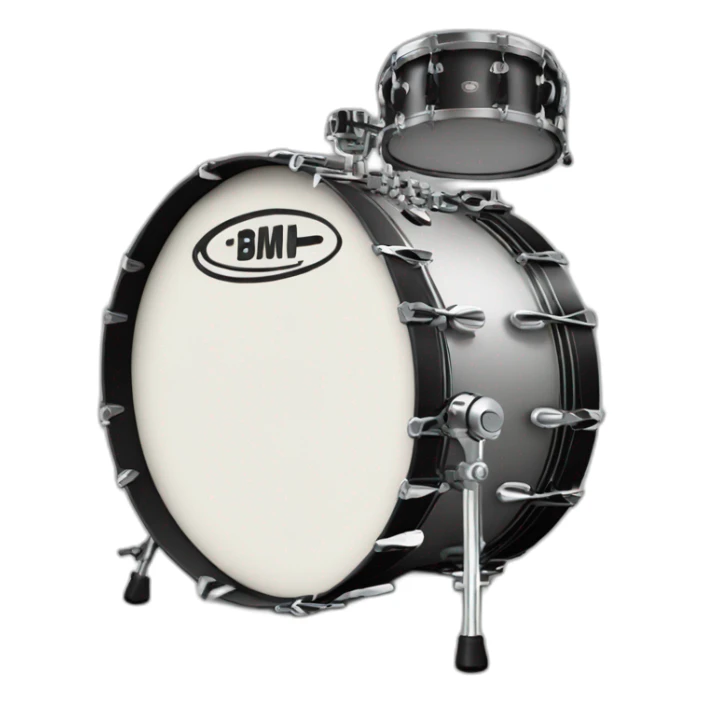 Preset_357 it's a concert Bass Drum instrument sticker