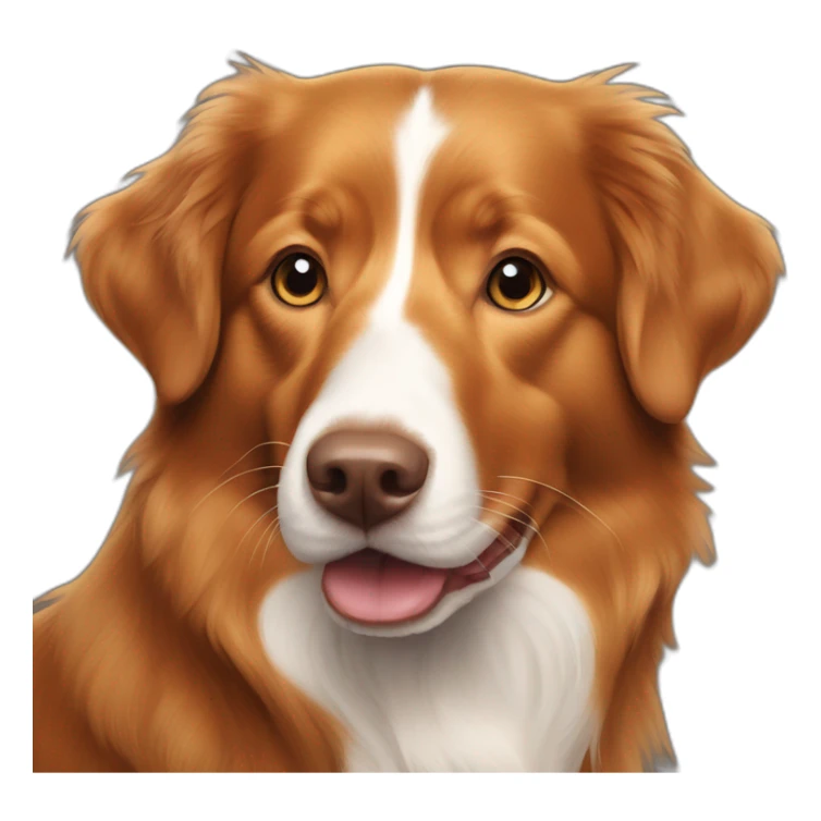 nova scotia duck tolling retriever sticker