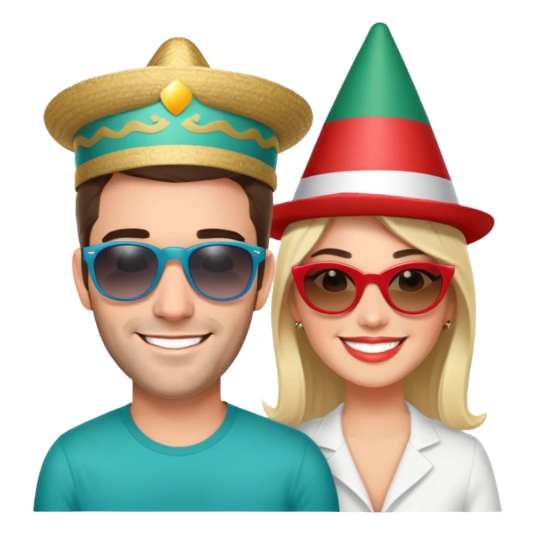 Lewis Howes and Martha Hildago vs josh king Madrid JetSetFly and Tefi INTERNET CELEBRITY BATTLE NOVIO DE MEXICO sticker