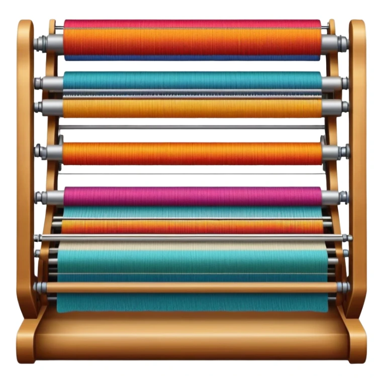 jacquard loom weaving complex fabric sticker