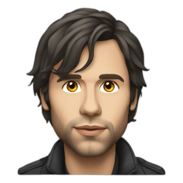 The french singer orelsan sticker