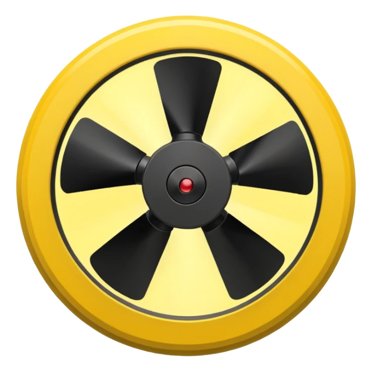 radon xray more yellow black only. Only 3 bilah kipas sticker