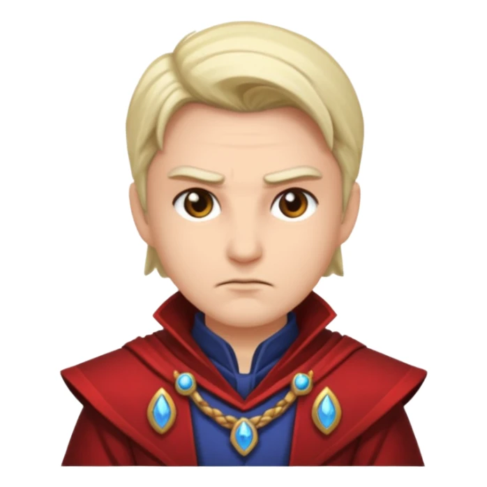 War mage in professional look sticker