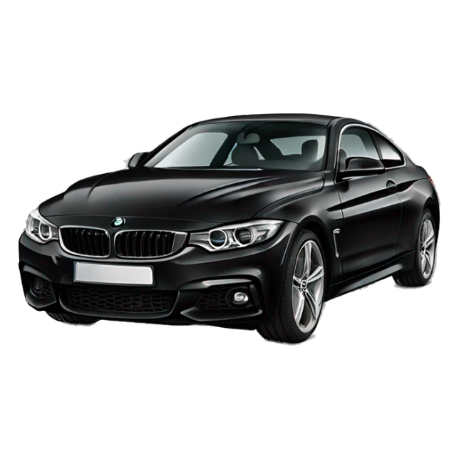 Black bmw 4 series 435 sticker