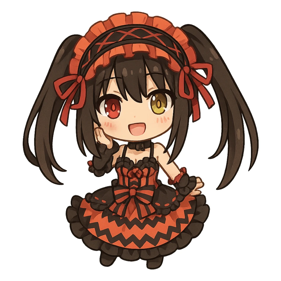 tokisaki kurumi  sticker