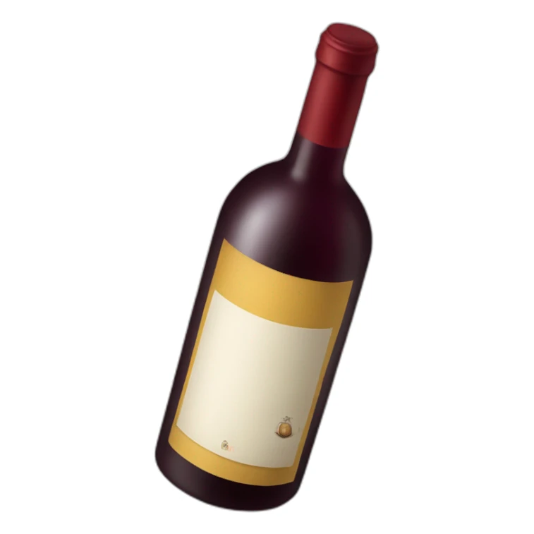 Botella de vino Grandes Vinos sticker