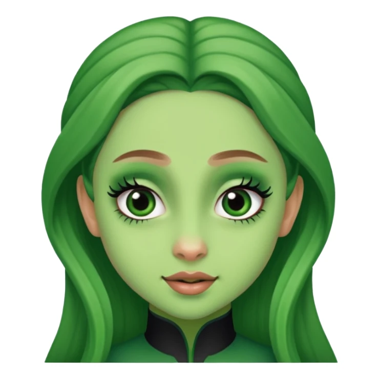 Merp face like Ariana grande in wicked  sticker