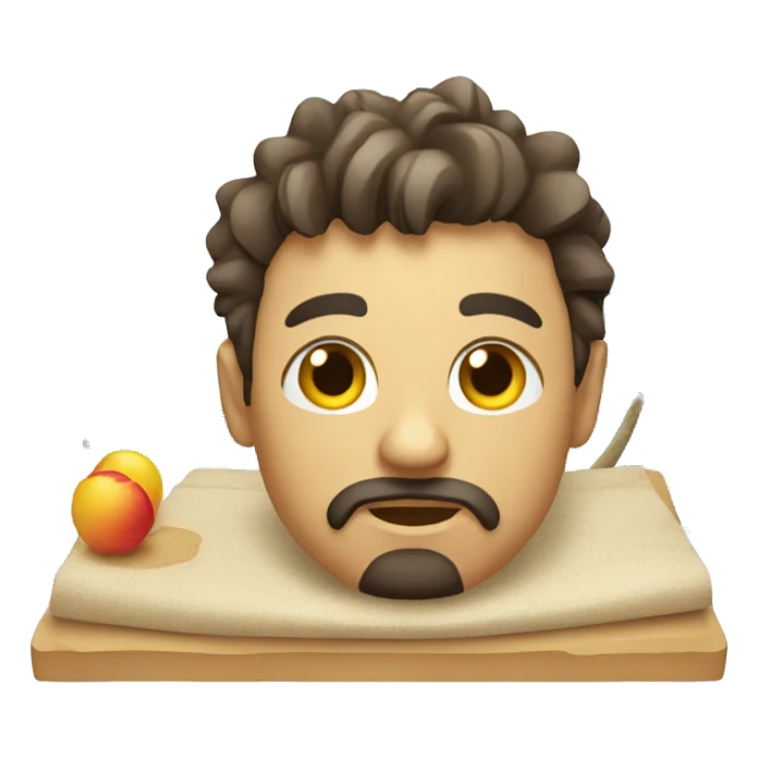 in vacation but tiring designer sticker