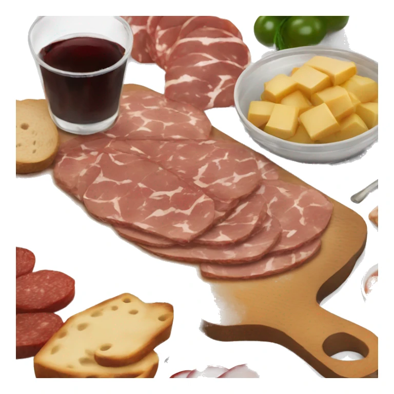 charcuterie board no carbs sticker