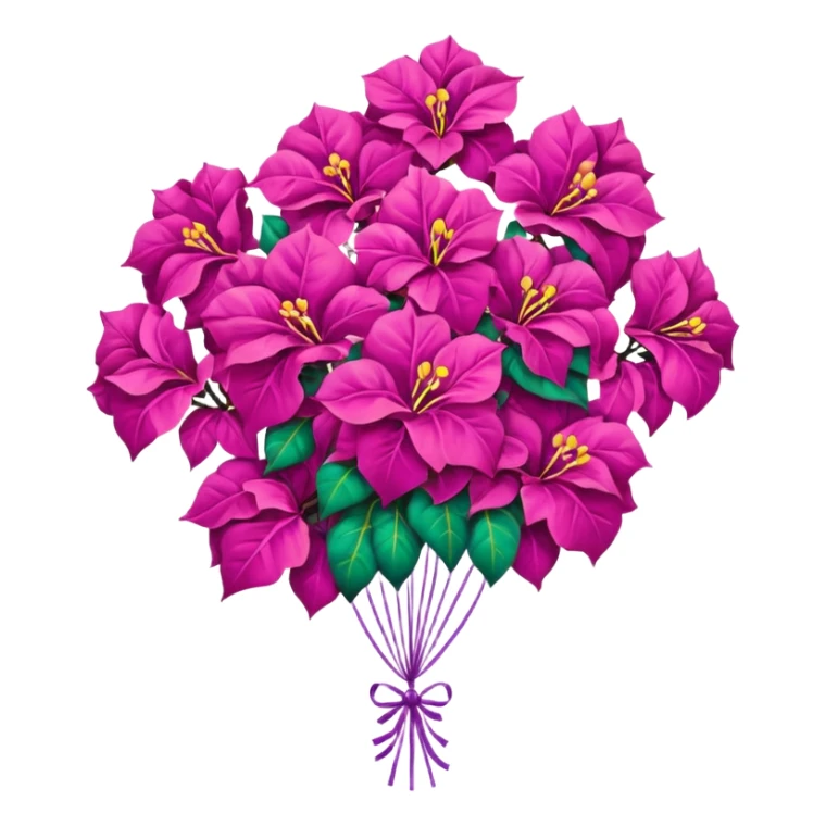 bougainvillea designing baloons sticker